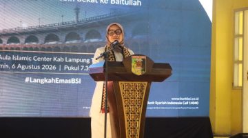 Bupati Ela Siti Nuryamah Resmi Buka Program Lampung Timur Berhaji, Dorong Literasi Keuangan Syariah dan Perencanaan Haji Sejak Dini